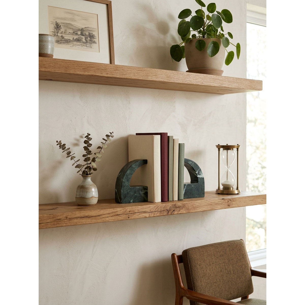 Sedgehurst Marble Bookends