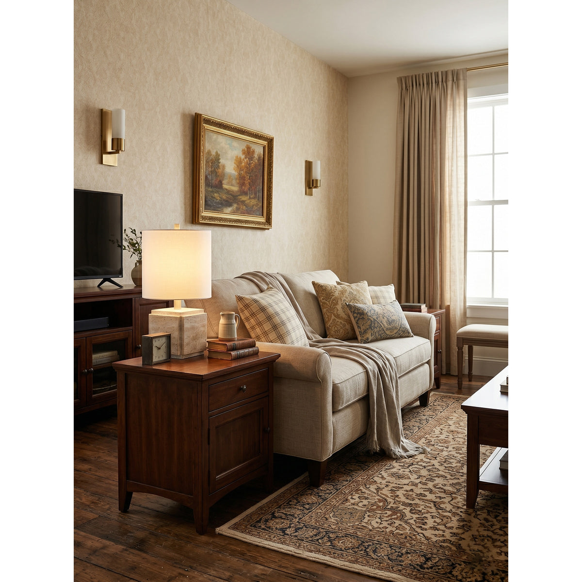 Mirorina Stacked Table Lamp