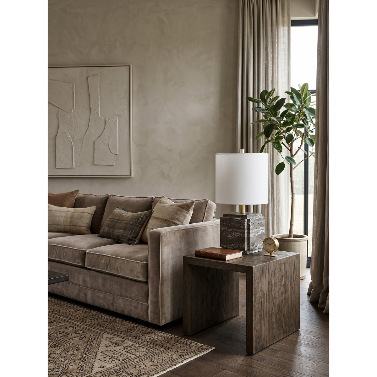 Mirorina Stacked Table Lamp