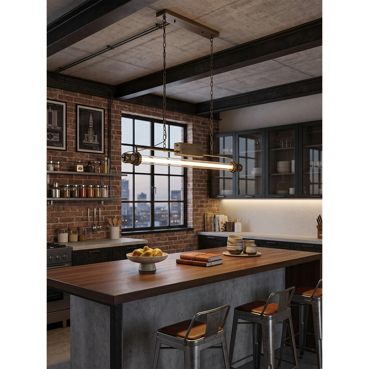 Pemberstone Linear Pendant Lamp