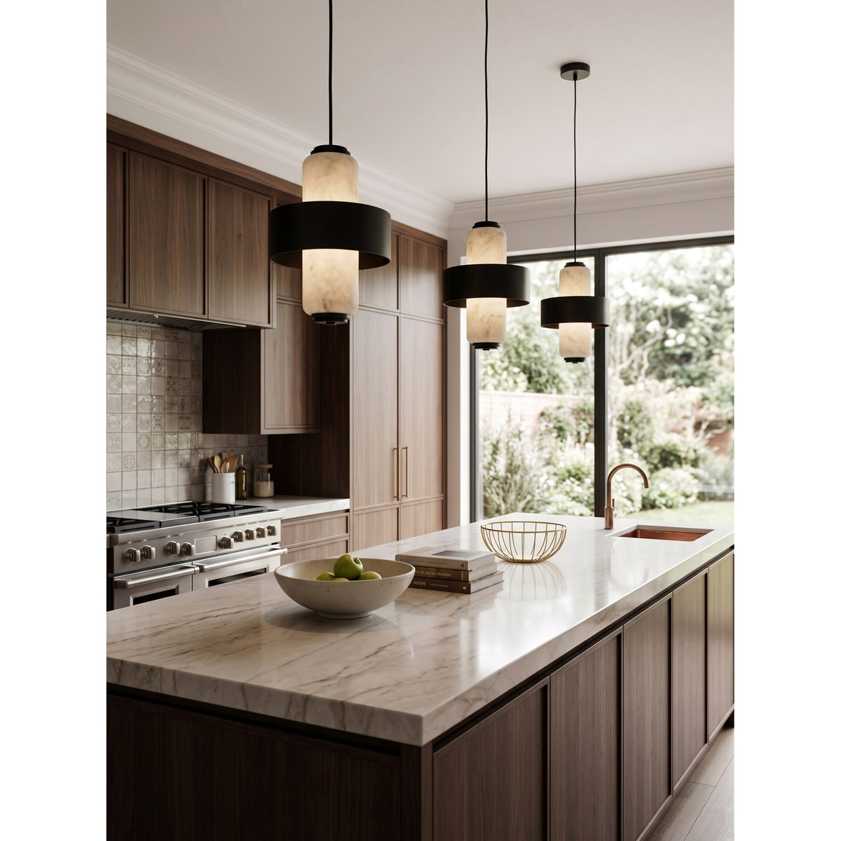 Melrose Alabaster Pendant Lamp