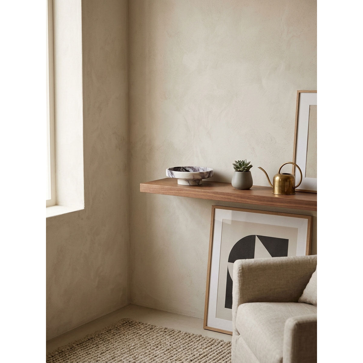 Tarrowstone Stone Pedestal Bowl