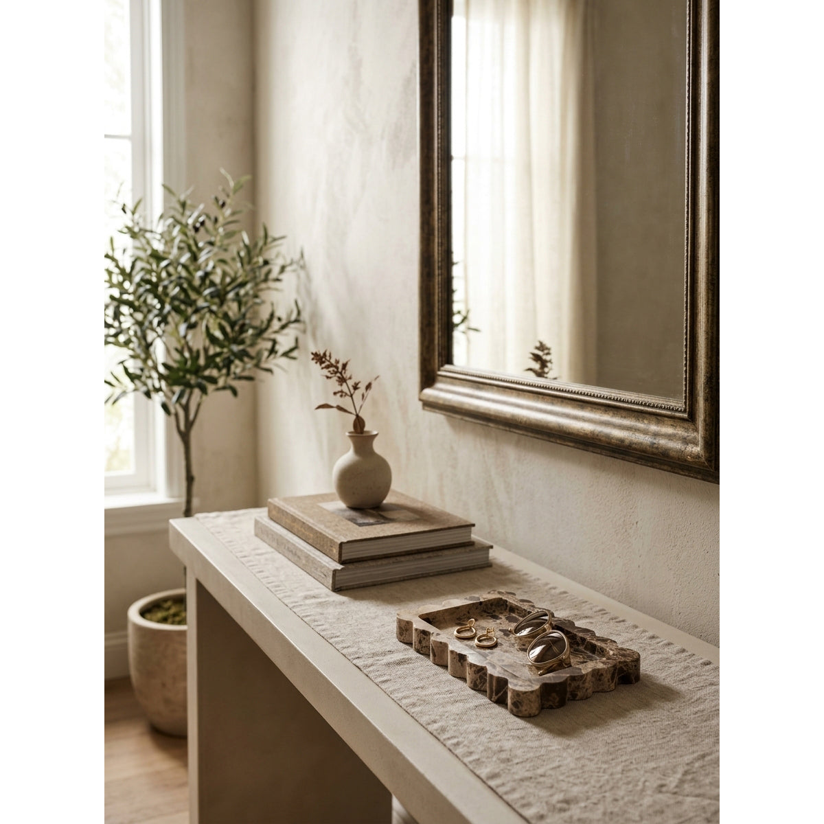 Brisford Stone Catchall Tray