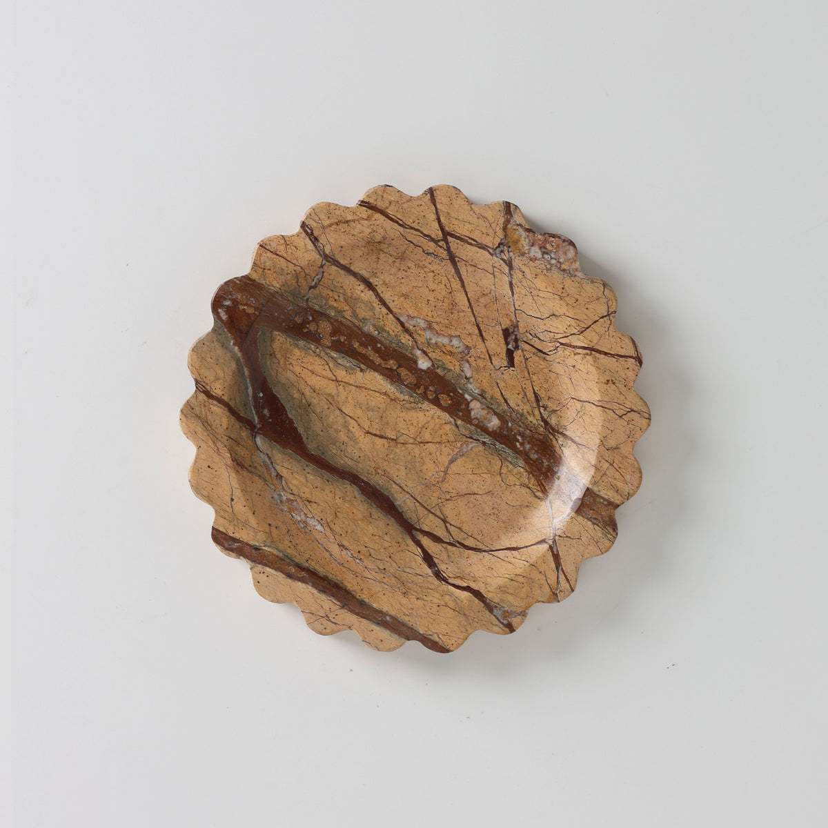 Wexhurst Scalloped Stone Tray