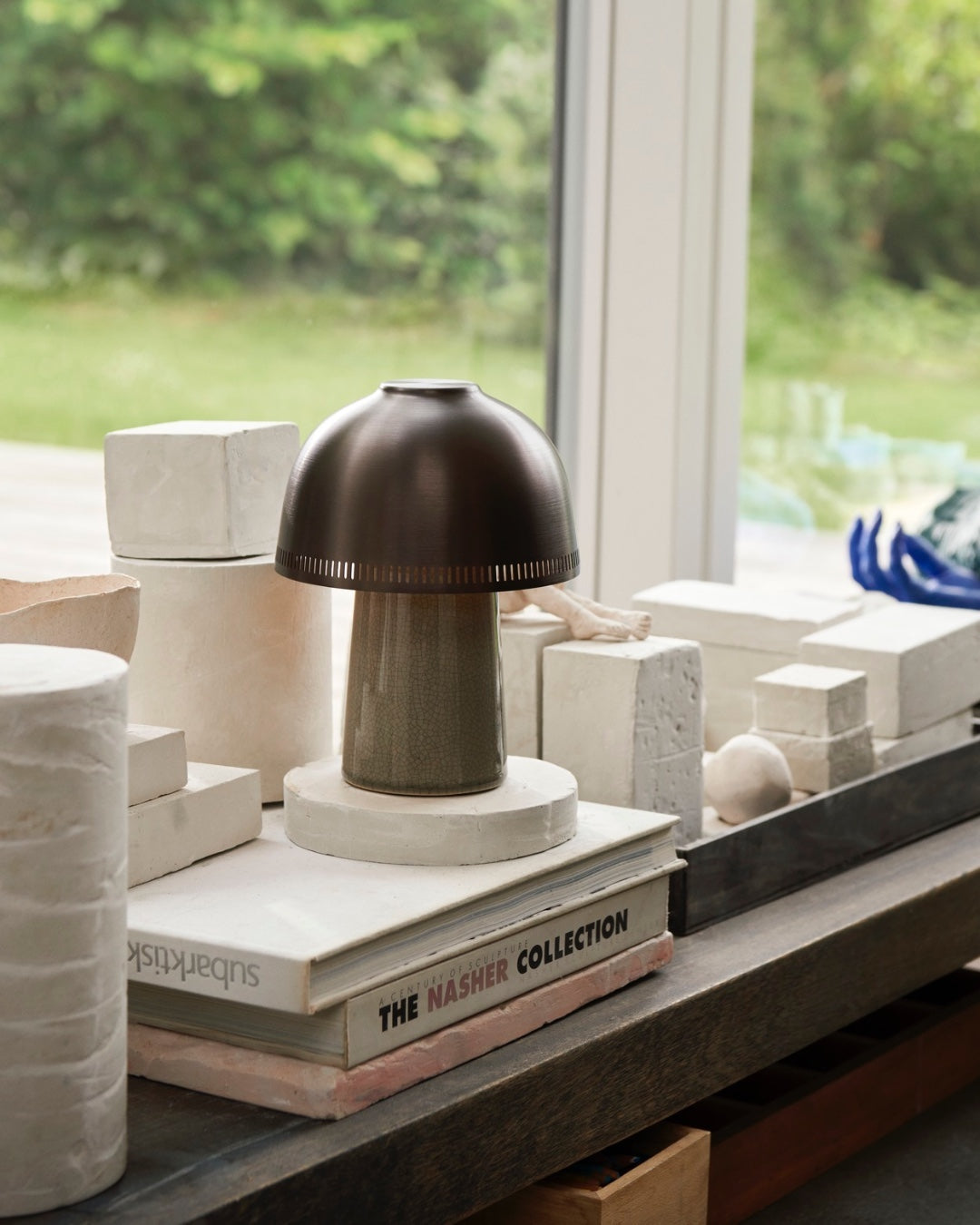 Raku Table Lamp