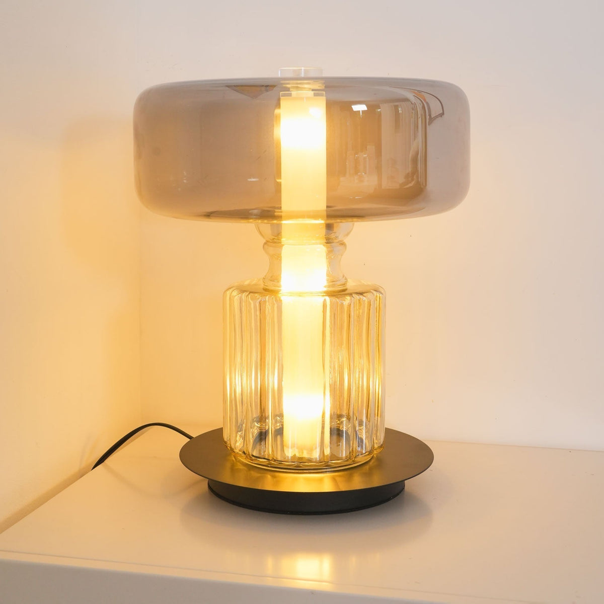 Svora Modern Glass Table Lamp
