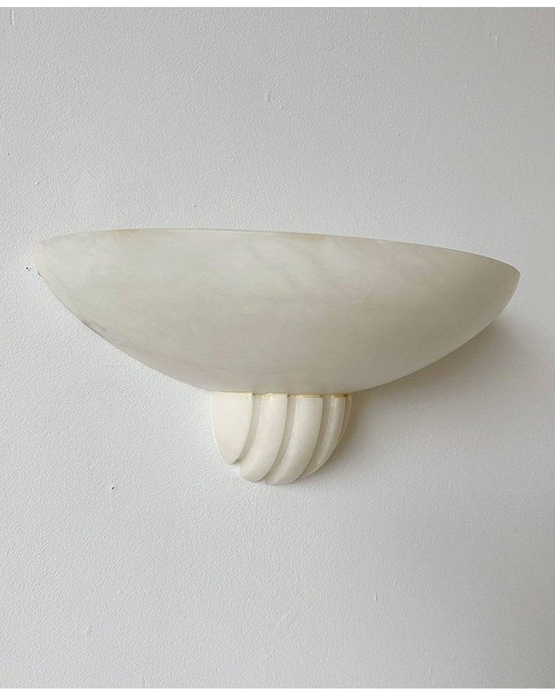 Rare Alabaster Wall Sconce