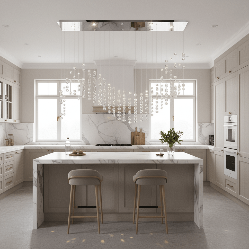OreStone Grand Quartz Crystal Customize Chandelier