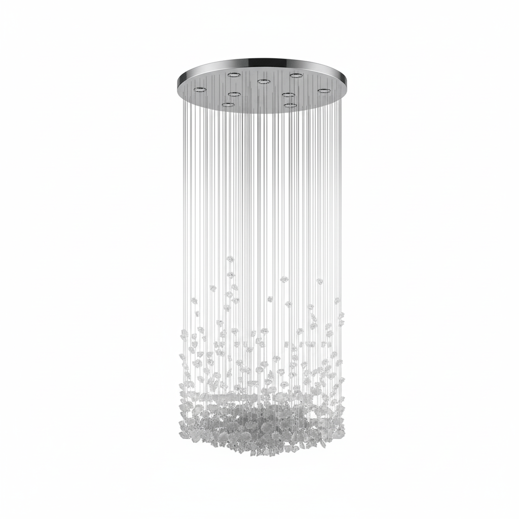 OreStone Grand Quartz Crystal Customize Chandelier