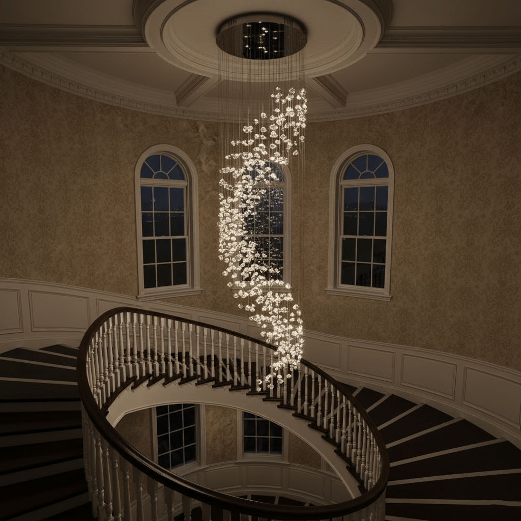 OreStone Grand Quartz Crystal Customize Chandelier