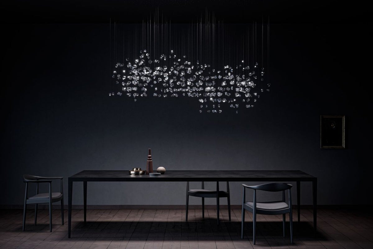 OreStone Grand Quartz Crystal Customize Chandelier
