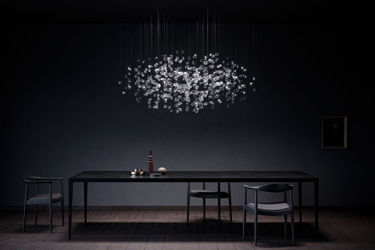 OreStone Grand Quartz Crystal Customize Chandelier