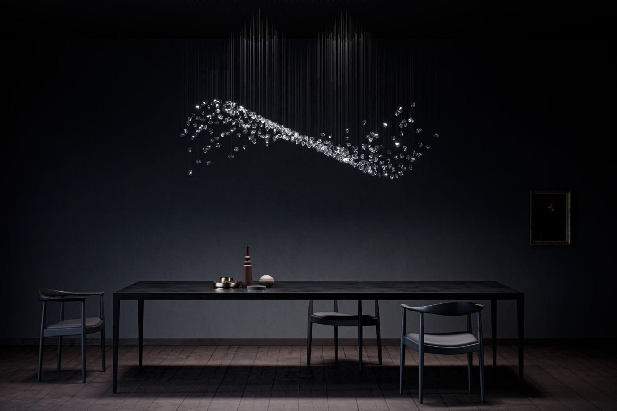OreStone Grand Quartz Crystal Customize Chandelier
