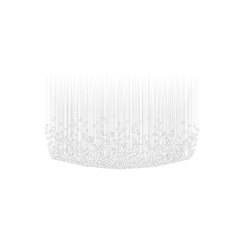 OreStone Grand Quartz Crystal Customize Chandelier