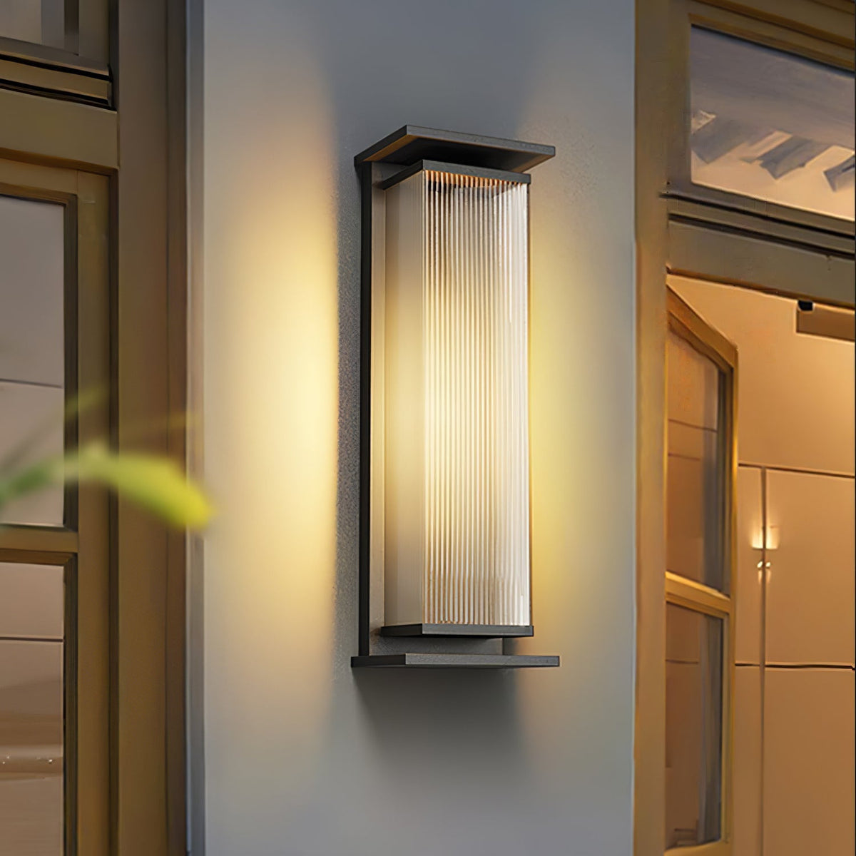Cesilila Vertical Glass Wall Light