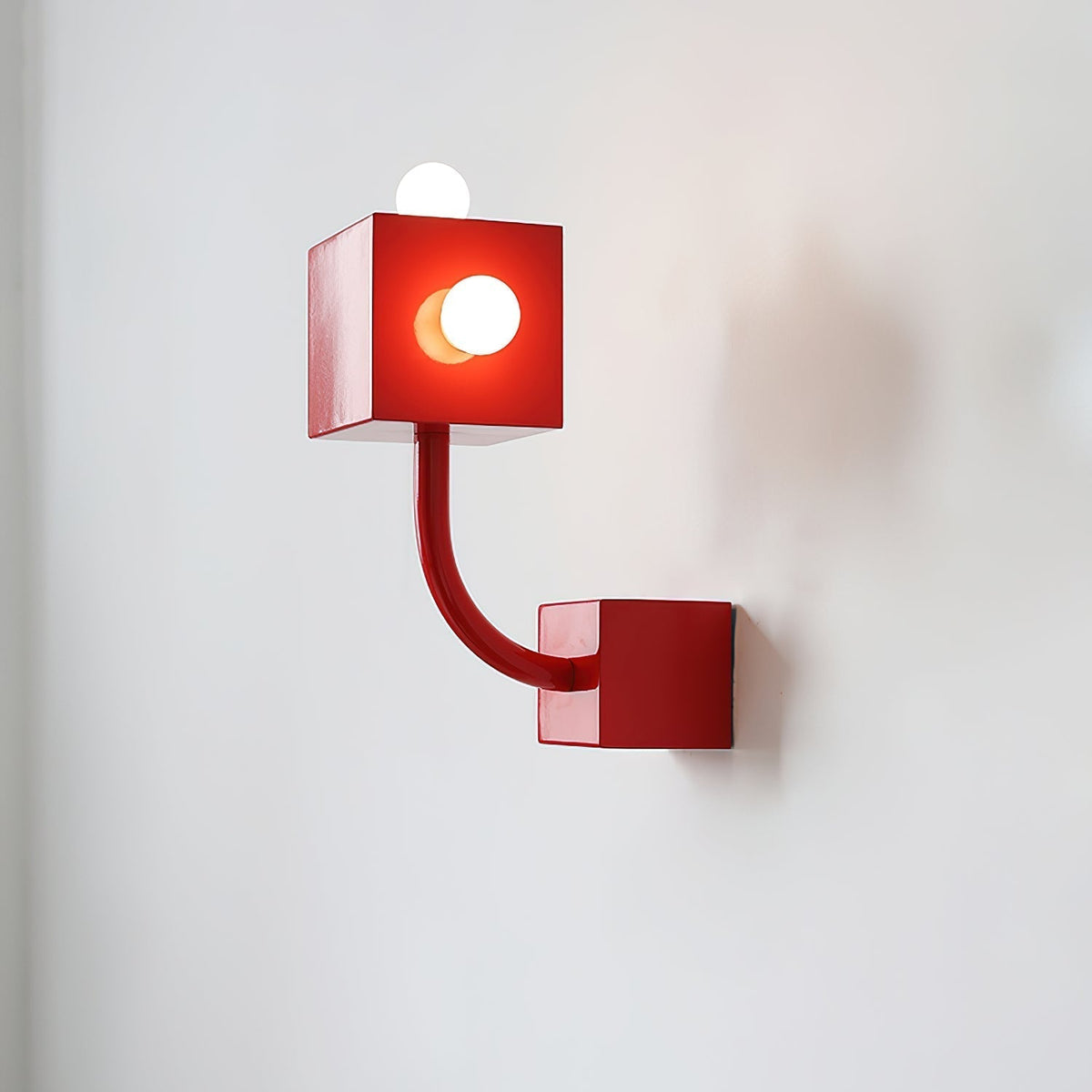 Axis Red Wall Lamp