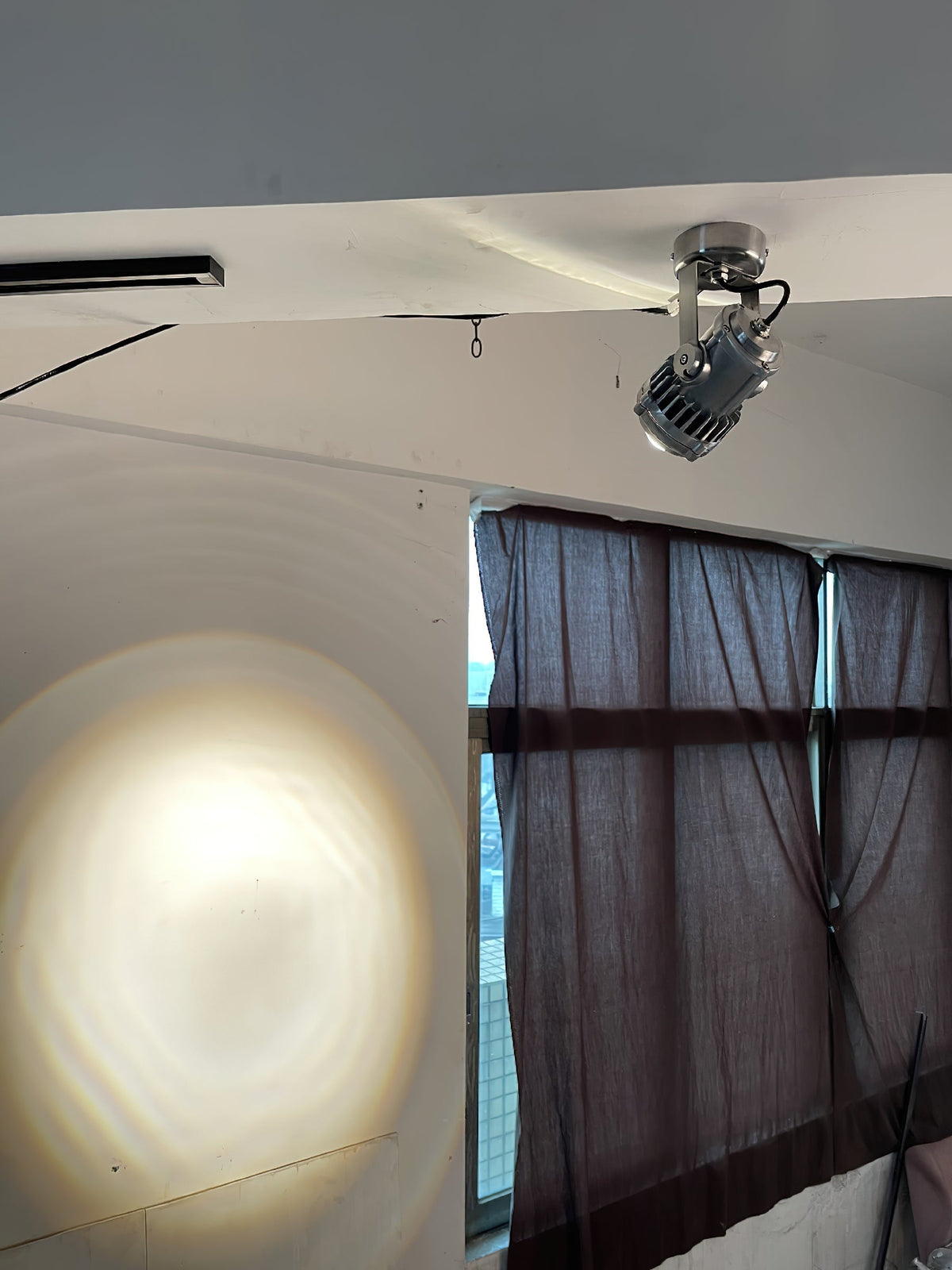Liorivette Retro Industrial Glass Spotlight