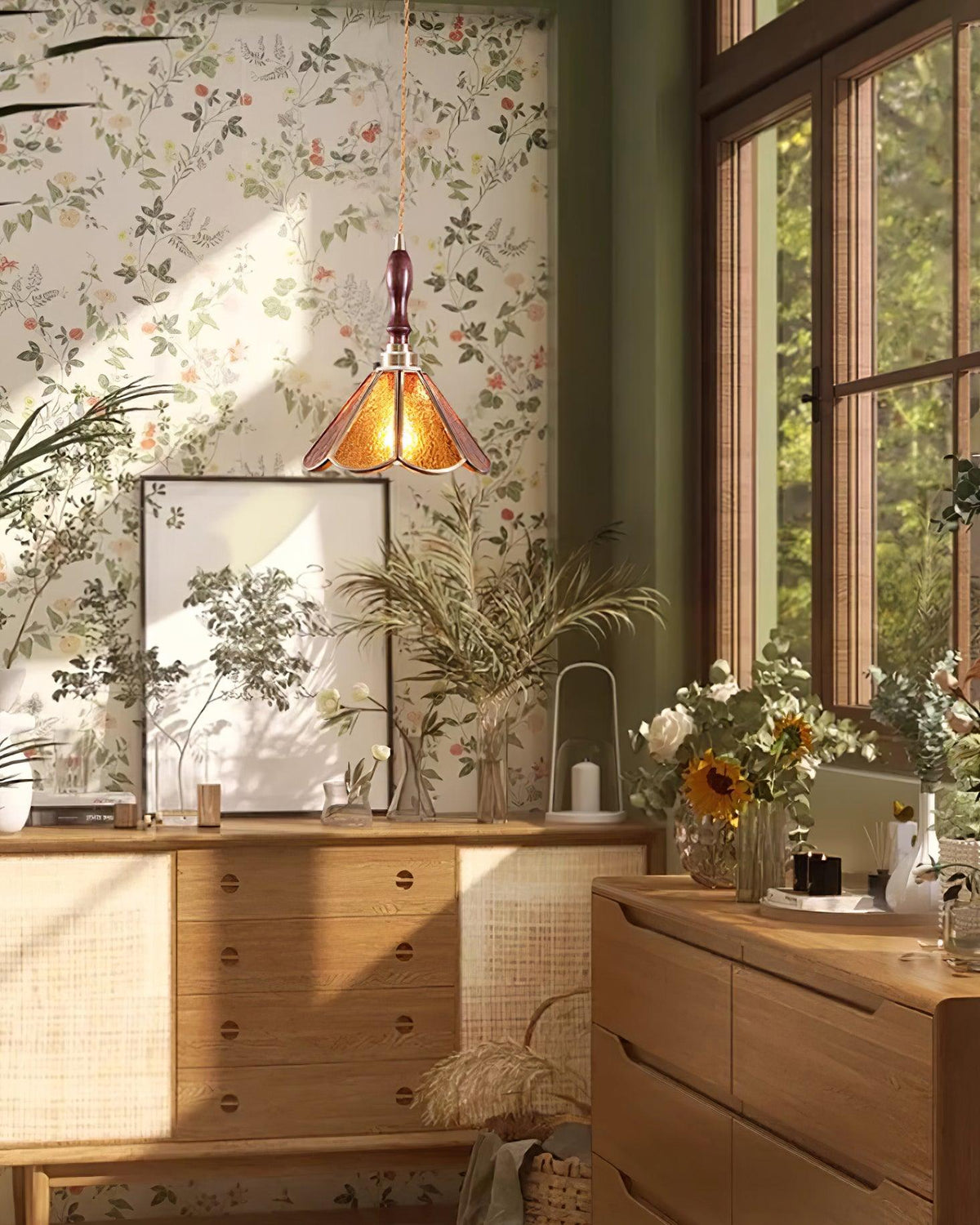 Selarette Retro Butterfly Pendant Light