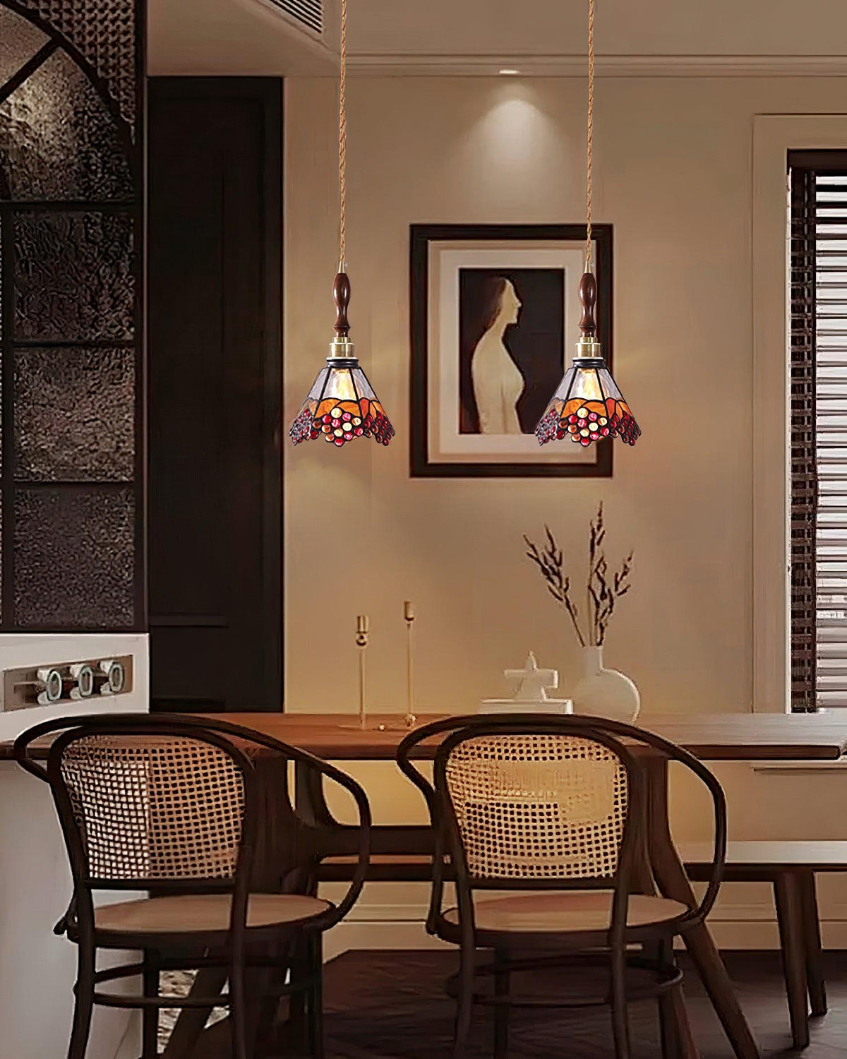 Selarette Retro Butterfly Pendant Light
