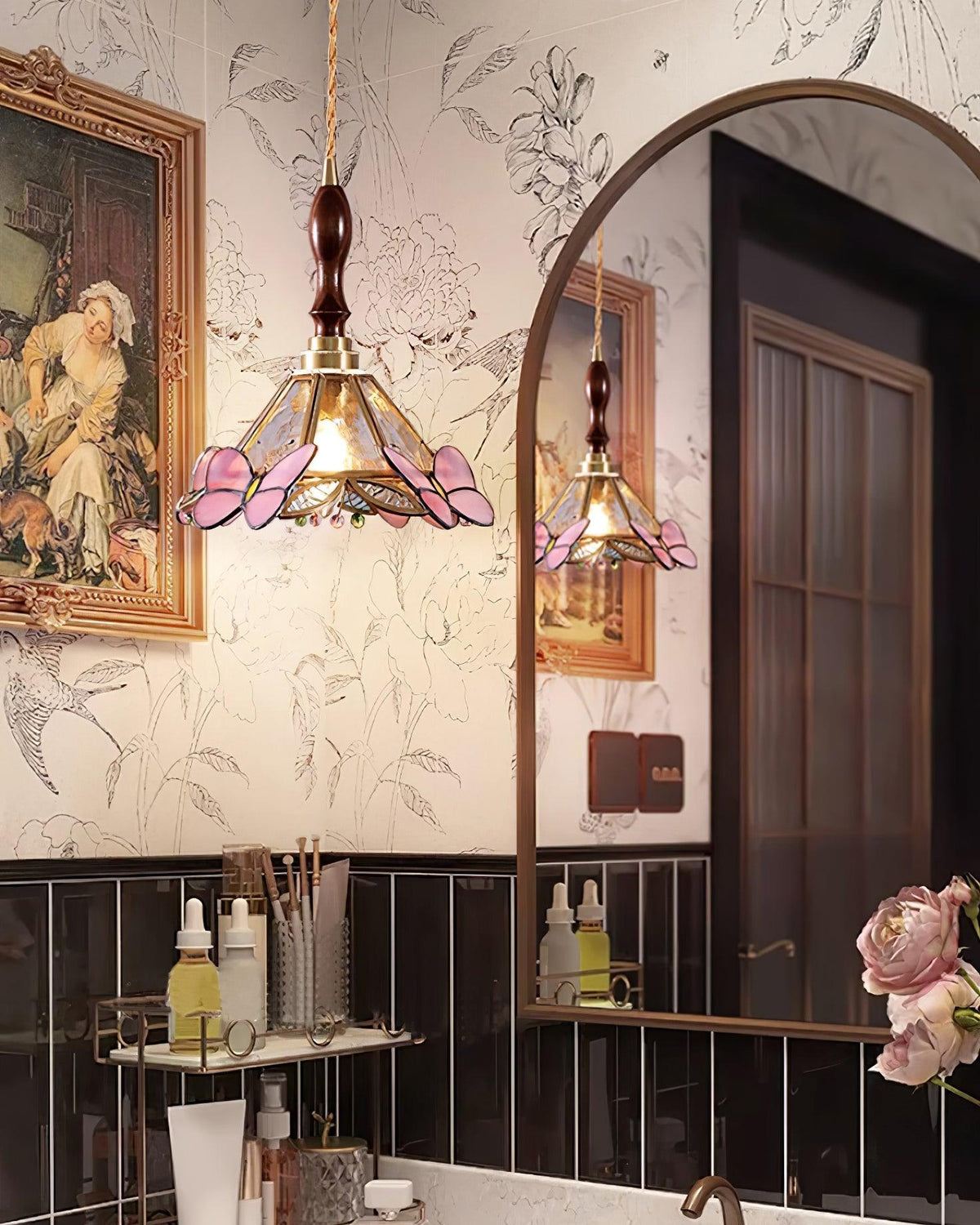 Selarette Retro Butterfly Pendant Light