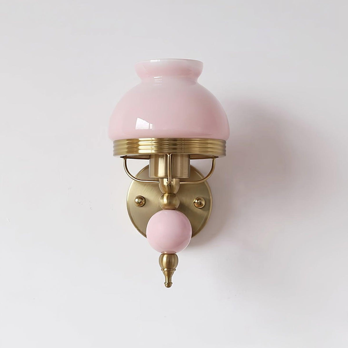 Evia Wall Lamp Glass and Light for Bedroom or Hallway Retro
