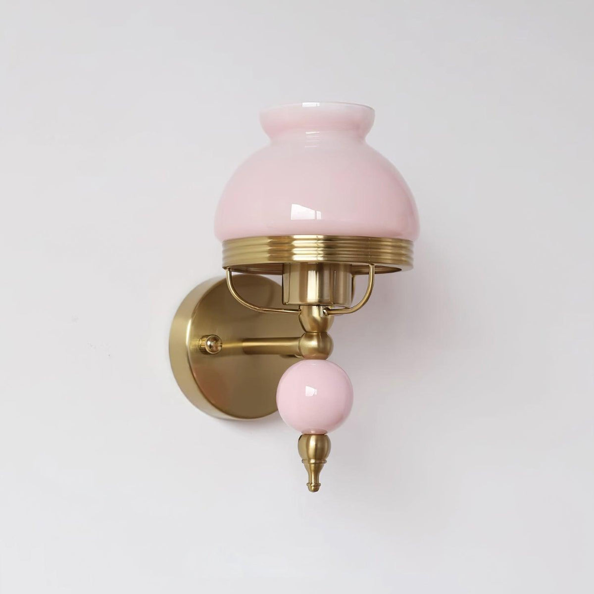 Evia Wall Lamp Glass and Light for Bedroom or Hallway Retro