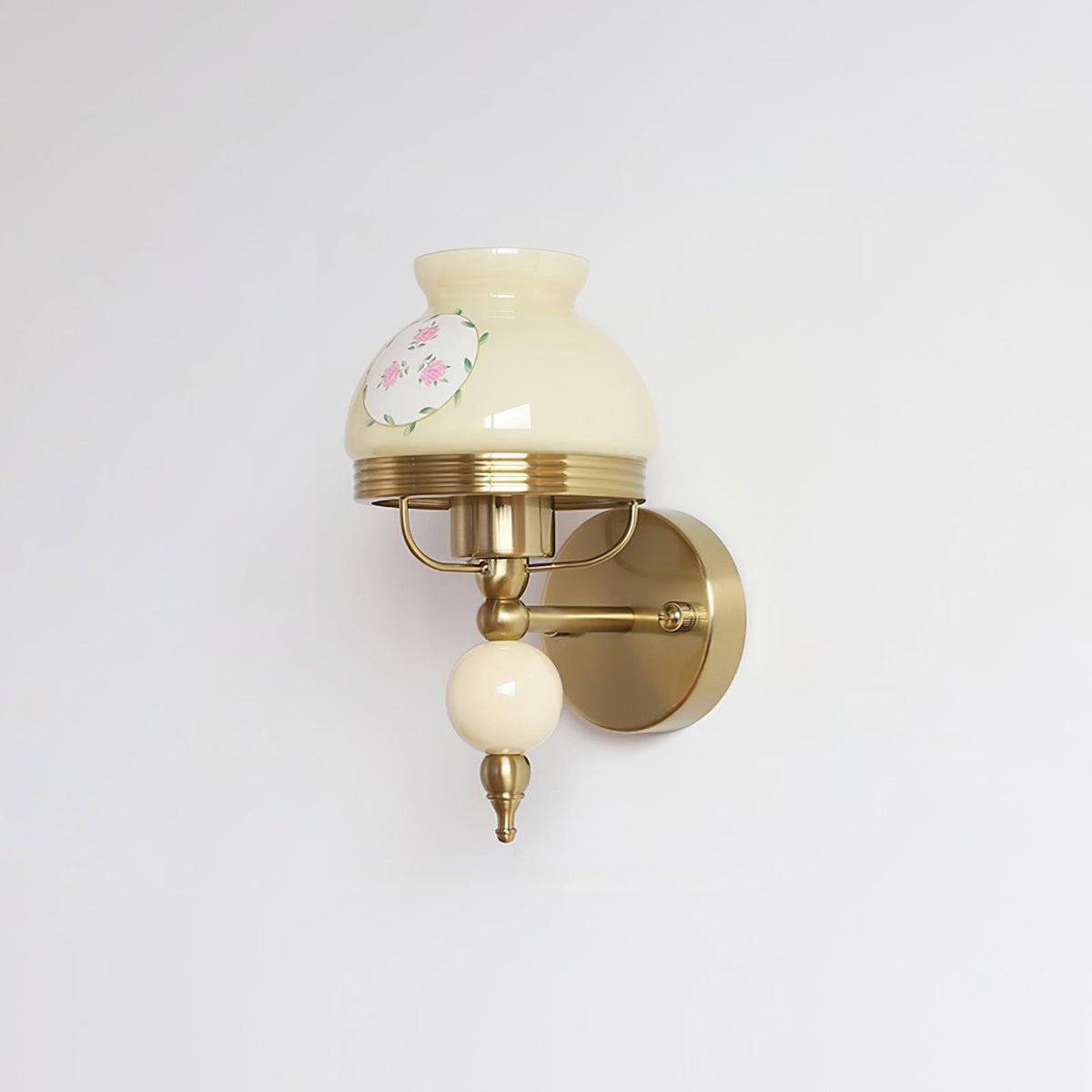 Evia Wall Lamp Glass and Light for Bedroom or Hallway Retro