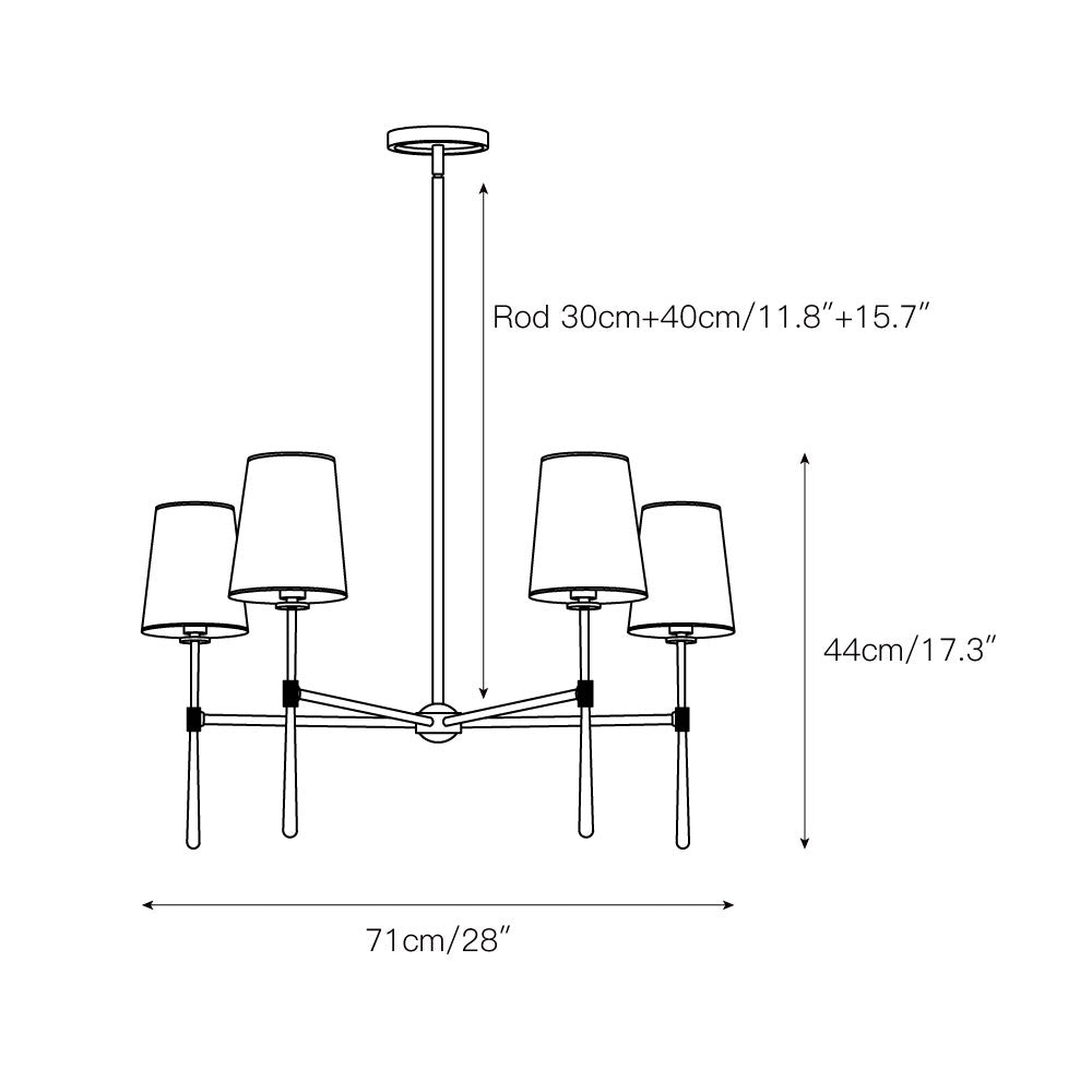 Aroa Round Chandelier