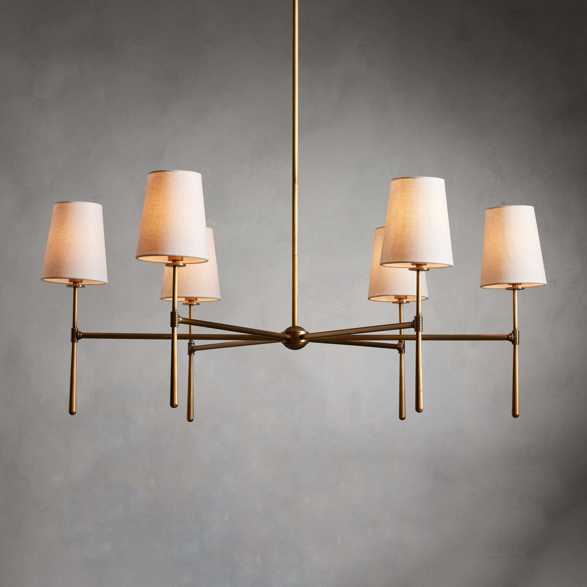 Nuvalas Chandelier Head 4/6 Mid-century
