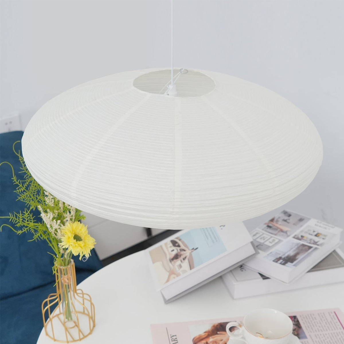 Piairaine Washi Paper 15A Pendant Light
