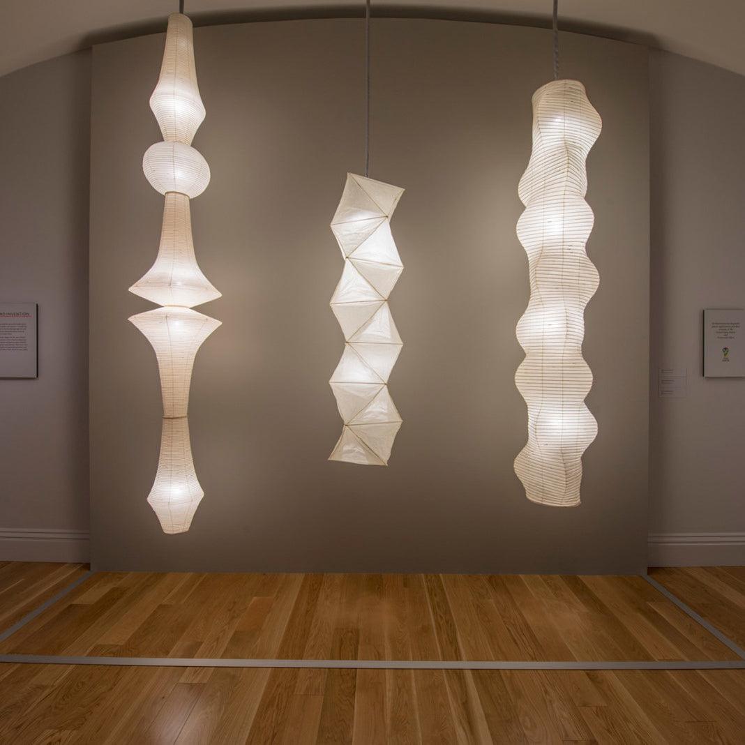Lunirena Pendant Light Washi Paper E for Living Room