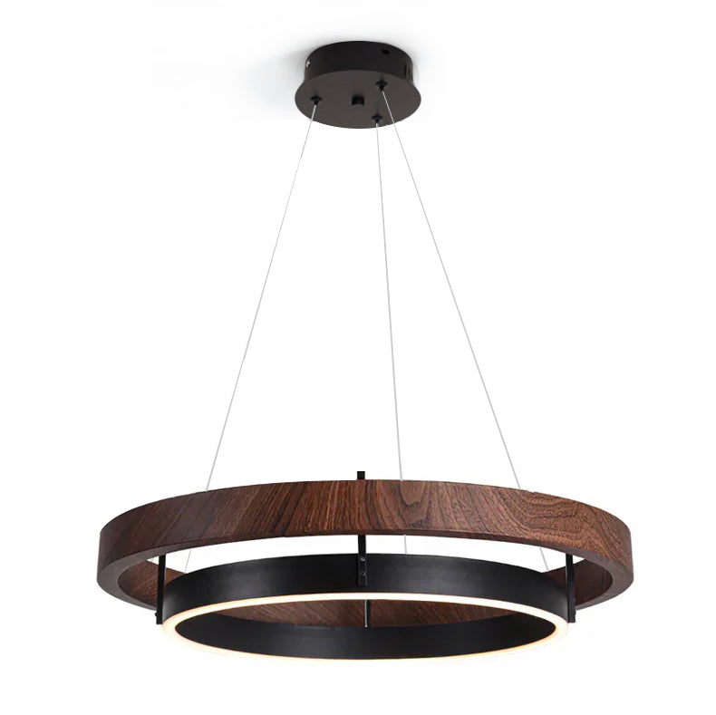 Tirinun Ring Wood Chandelier