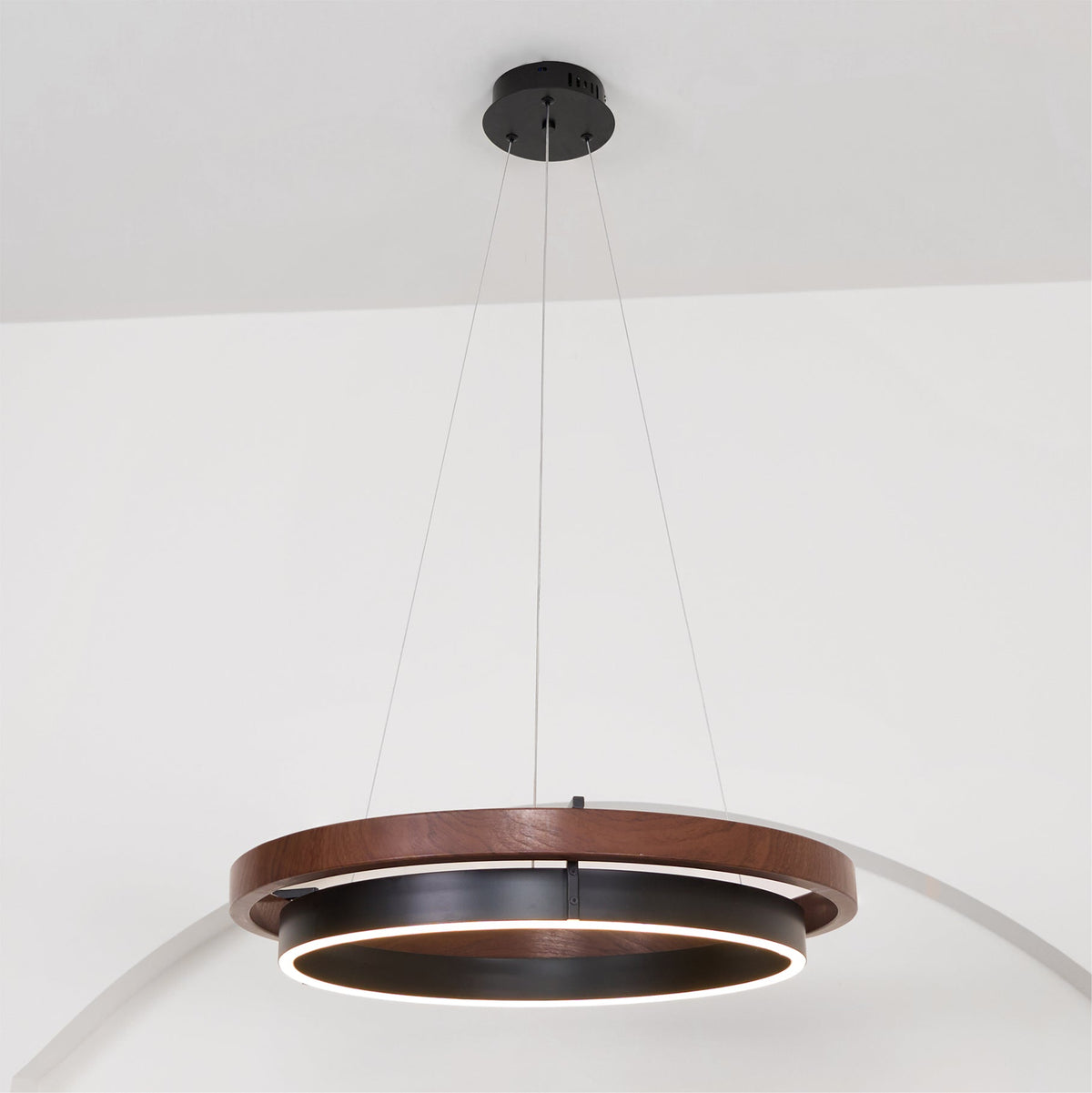 Tirinun Ring Wood Chandelier