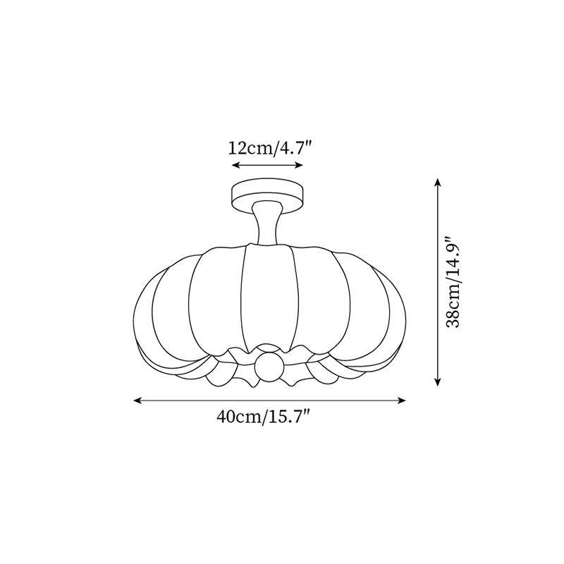 Pumpy Ceiling Light