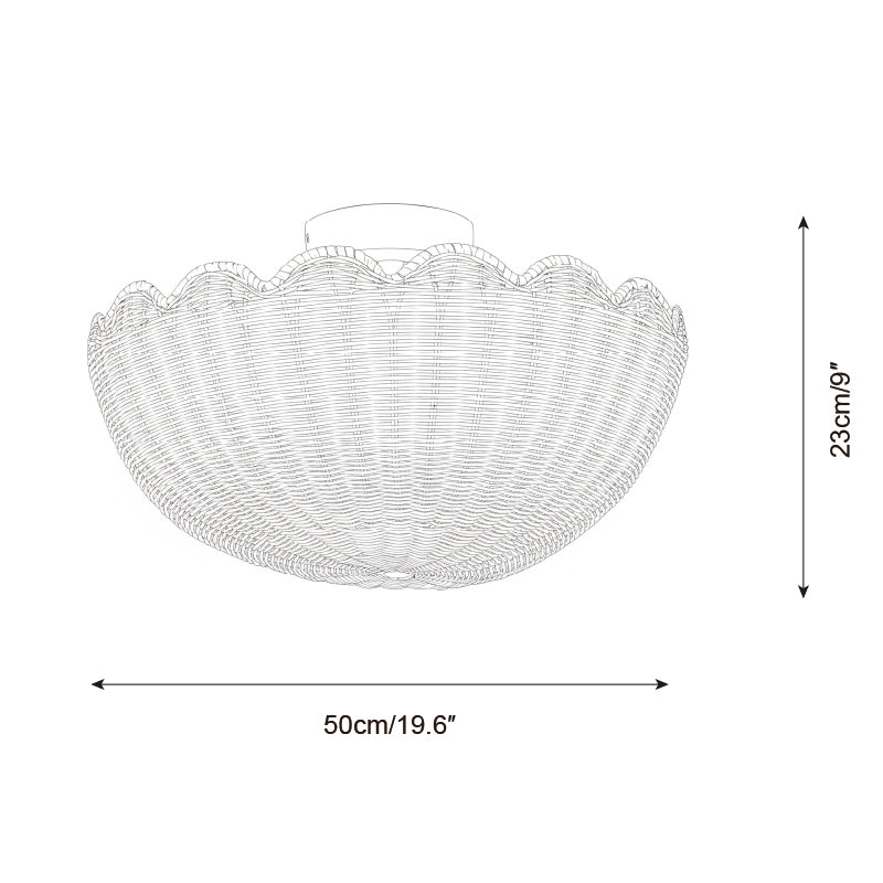 Mirivia Flush Mount Ceiling Light