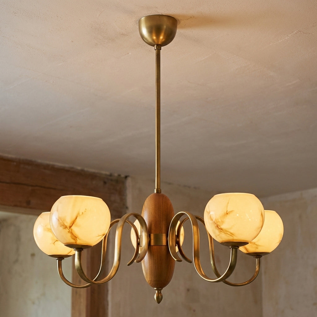 Eirenira Glass Chandelier