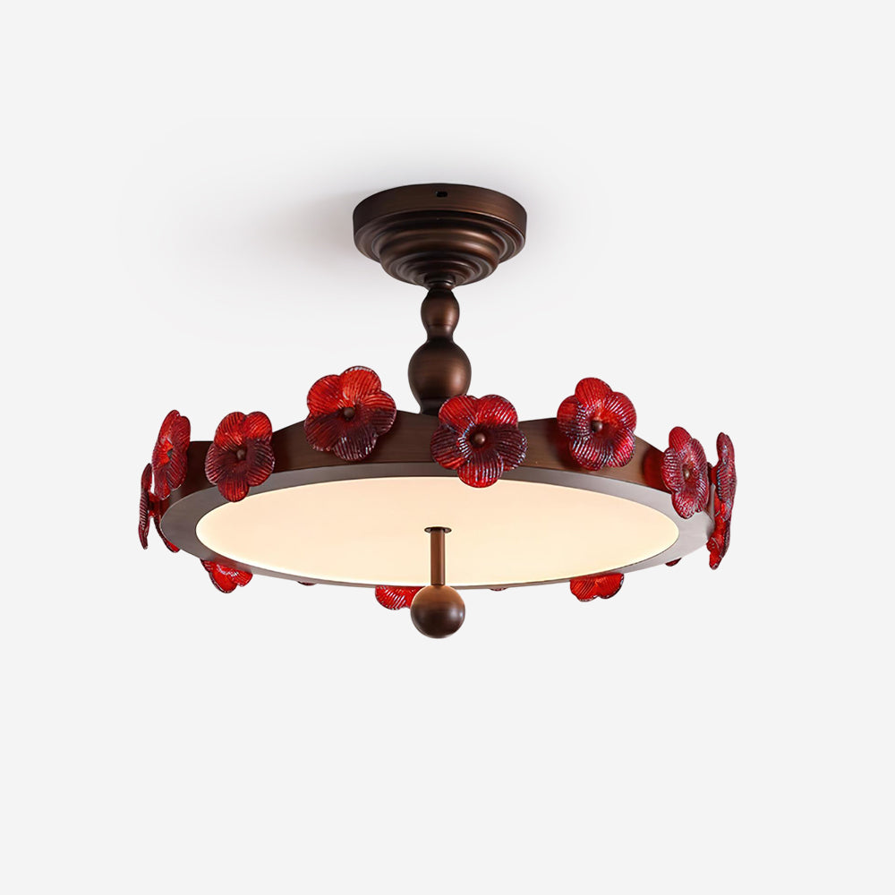 Rosetta Floral Ceiling Lamp