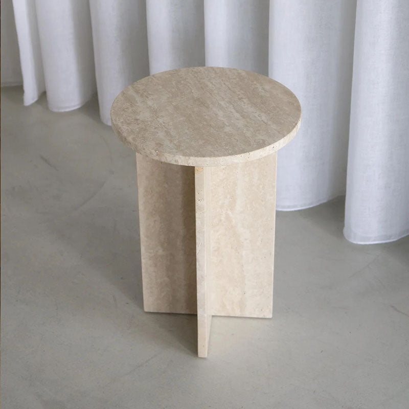 Seleneria Marble Side Table Accessories
