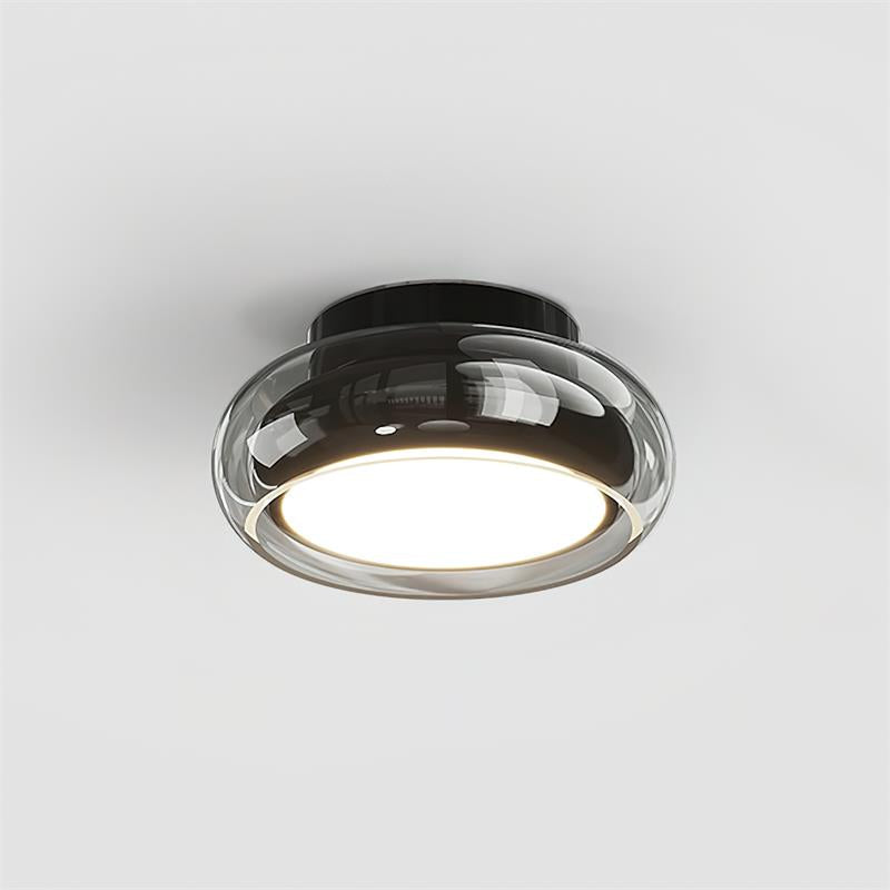 Nomivar Retro Glass Flush Mount Ceiling Light