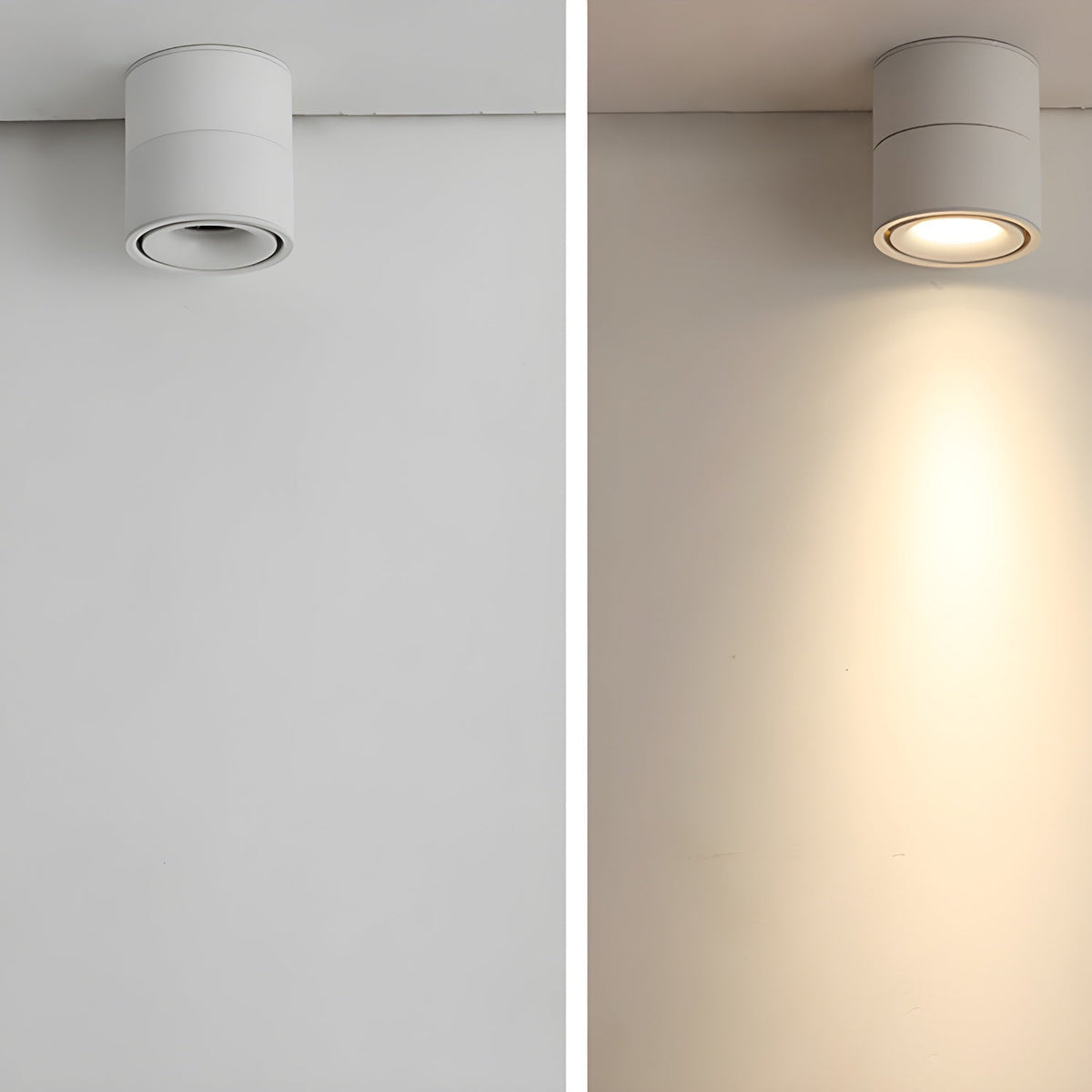 Tavenil Round Rotatable Ceiling Light Spotlight
