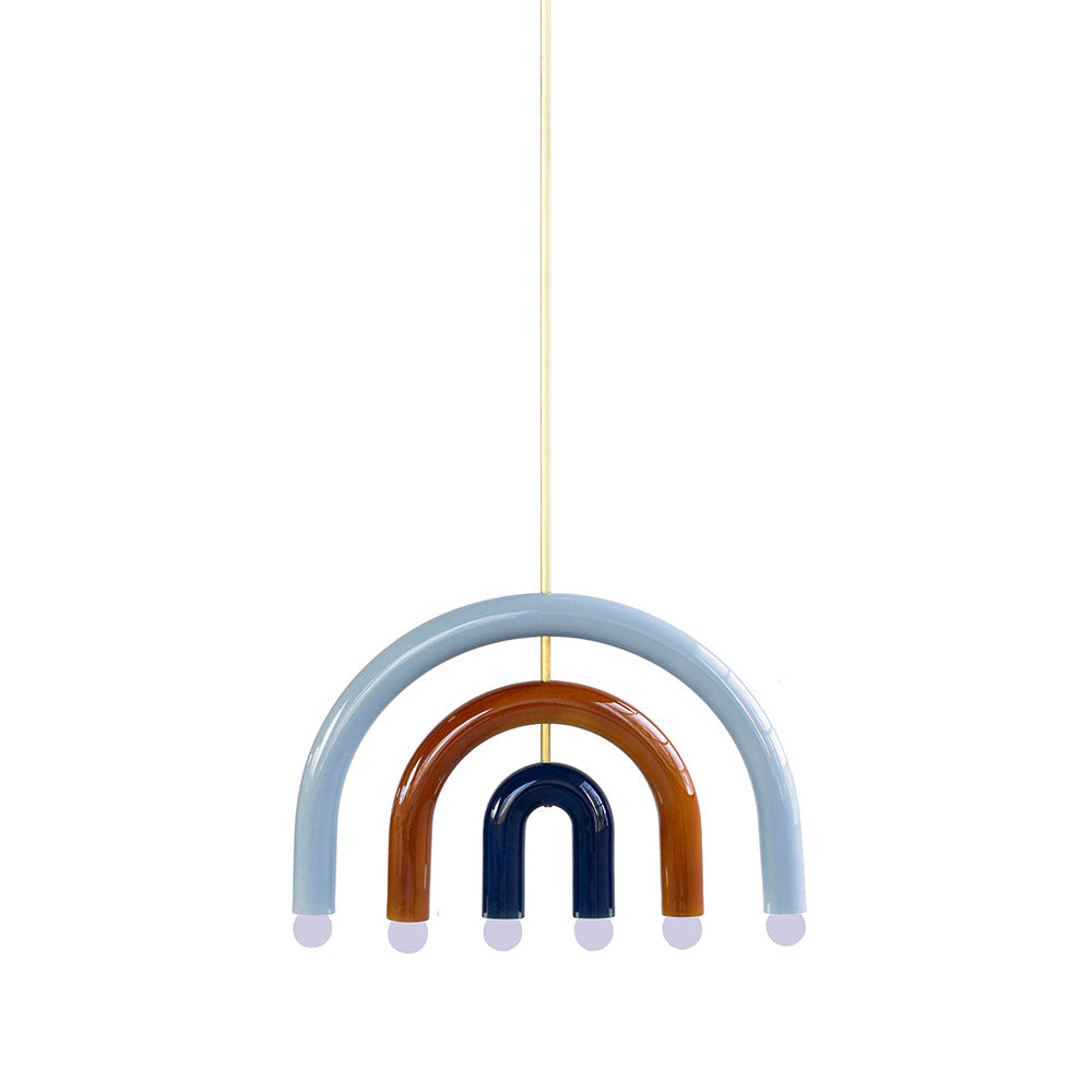Rotating Rainbow Pendant Lamp