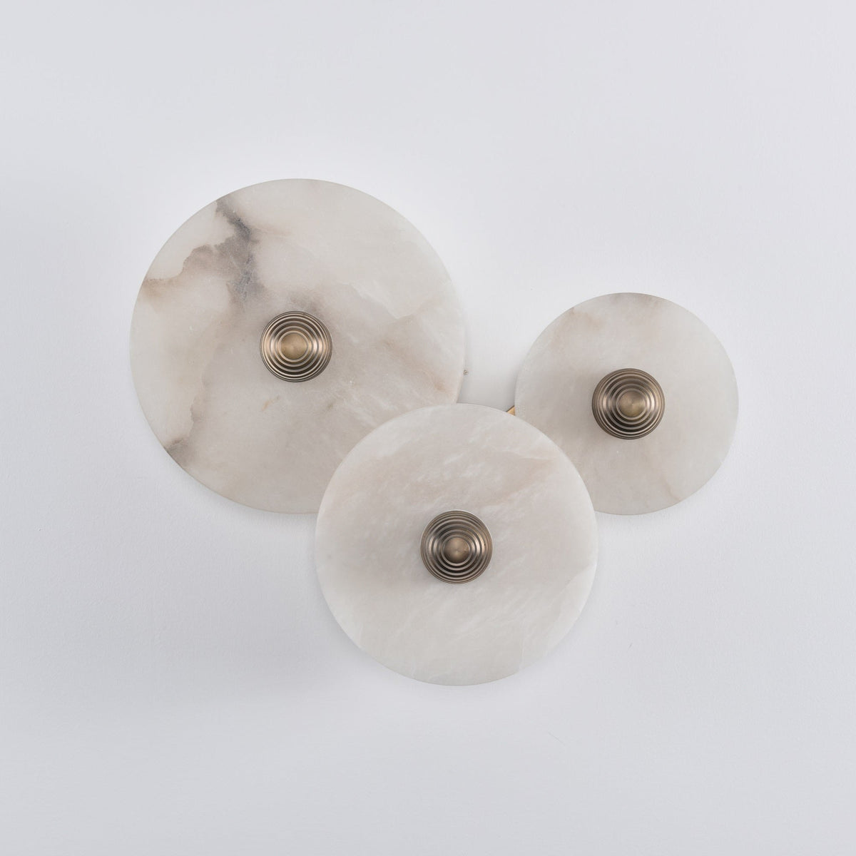 Albireria Minimalist Alabaster Ceiling Light