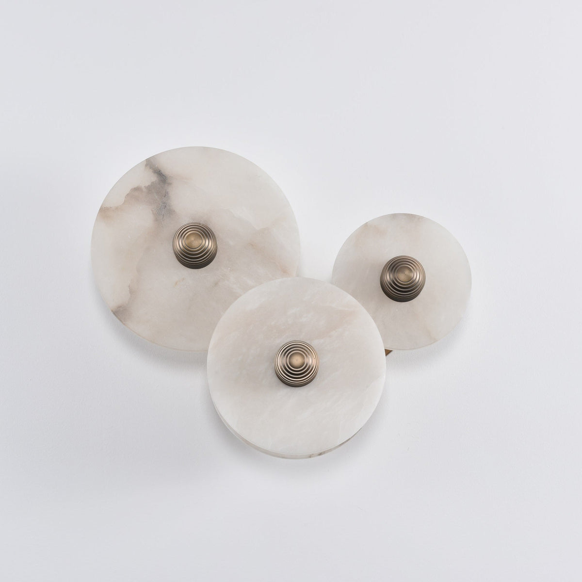 Albireria Minimalist Alabaster Ceiling Light