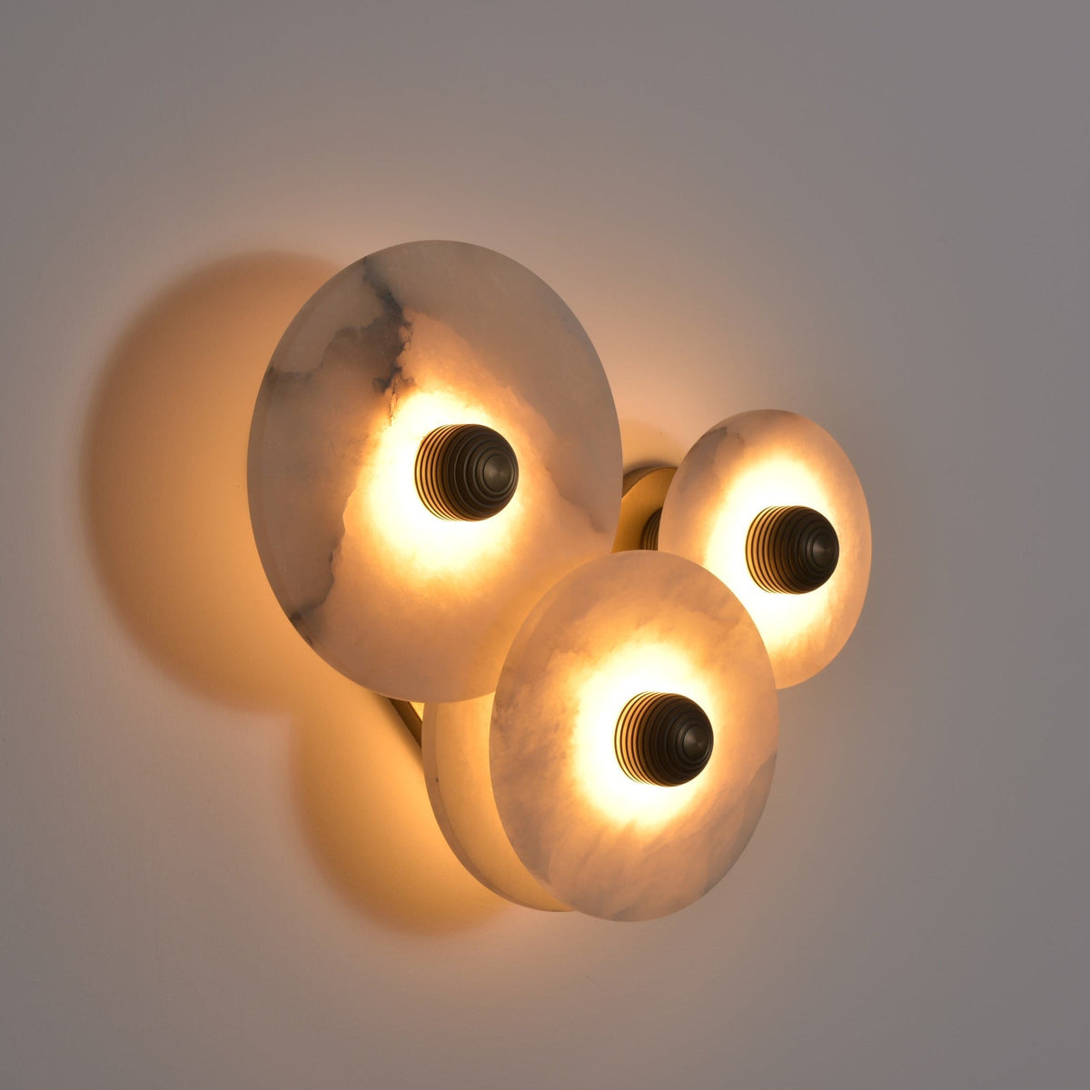 Albireria Minimalist Alabaster Ceiling Light