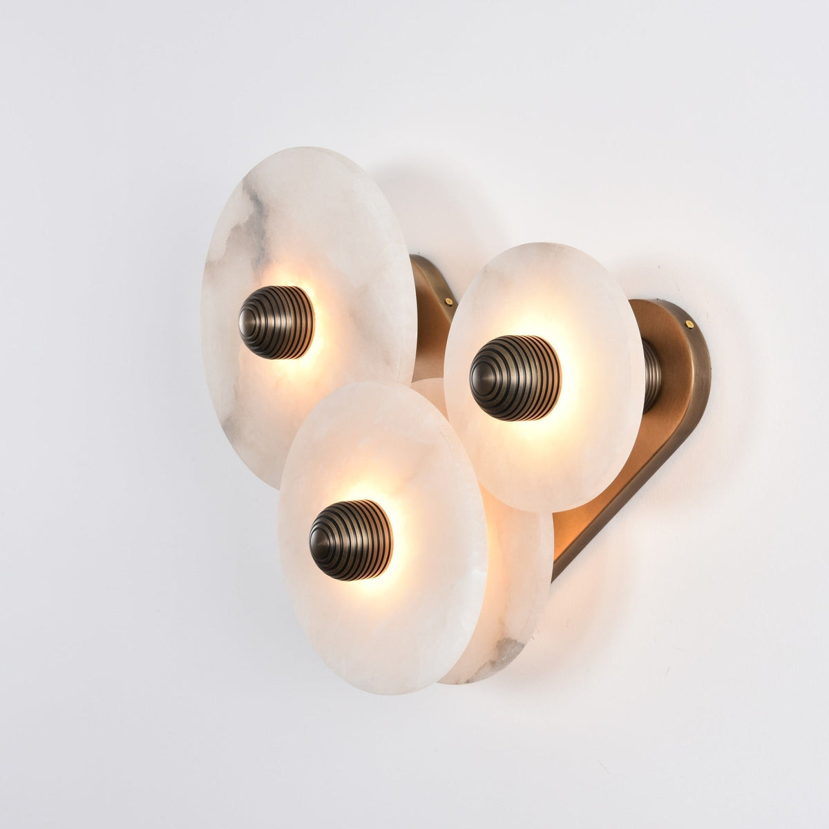 Albireria Minimalist Alabaster Ceiling Light