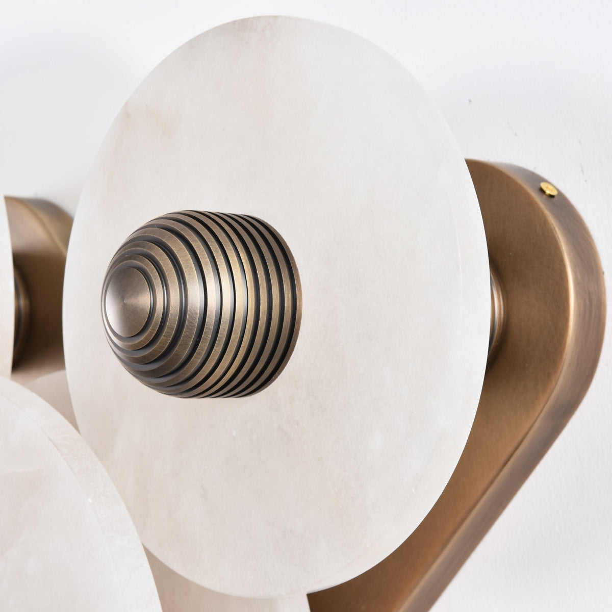 Albireria Minimalist Alabaster Ceiling Light