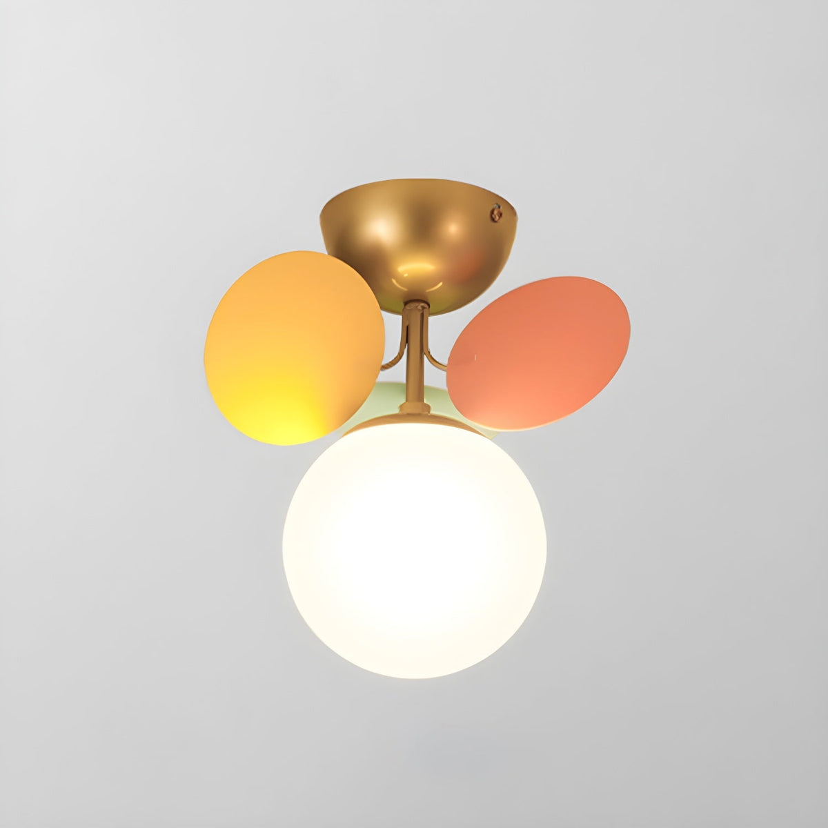 Renanina Ceiling Lamp Round Macaron with Pastel Colors