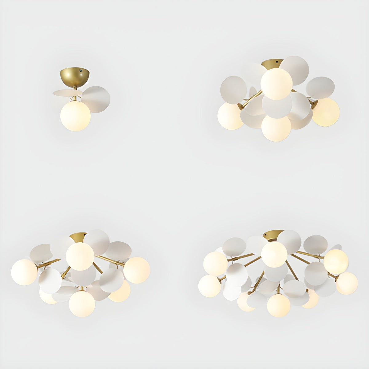 Renanina Ceiling Lamp Round Macaron with Pastel Colors
