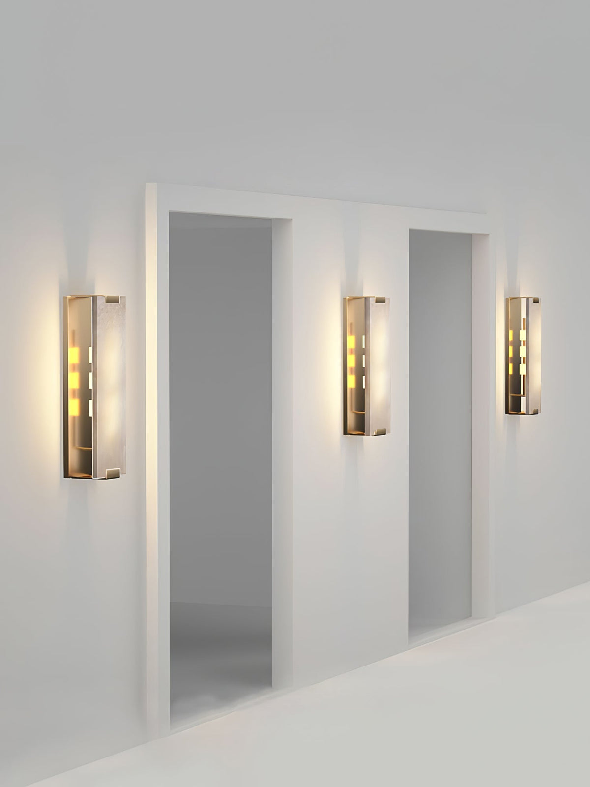 Velen Wall Lamp Alabaster Panel Glow