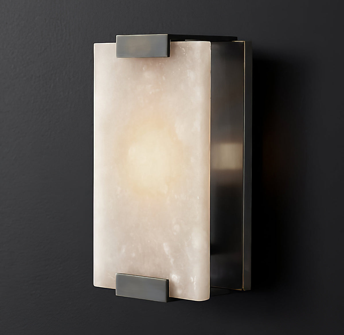 Velen Wall Lamp Alabaster Panel Glow